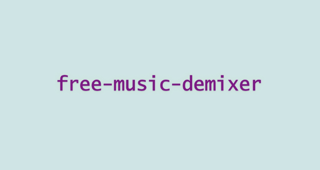 music-demixer-ai-free-tool